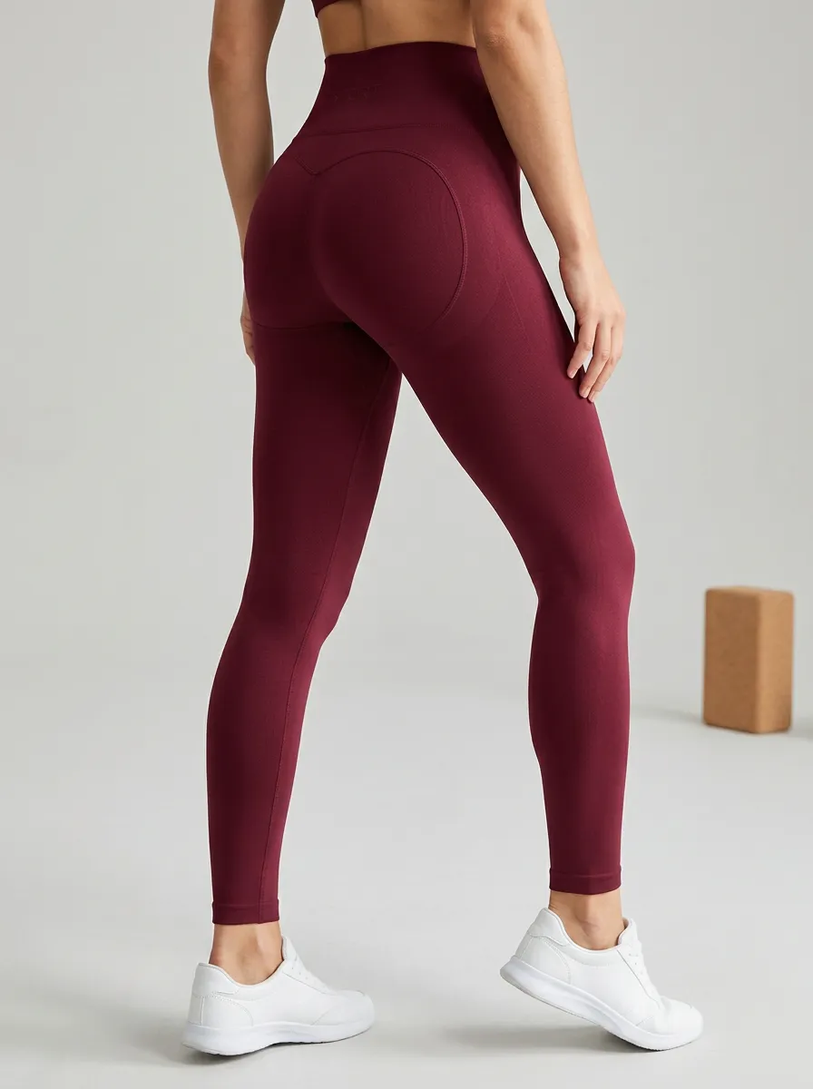 Casual Seamless High-Waist Women's Butt-Lift Yoga Leggings