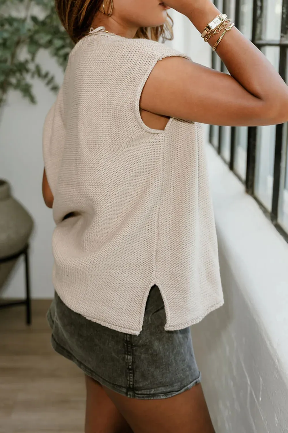 Plain Crew Neck Tank