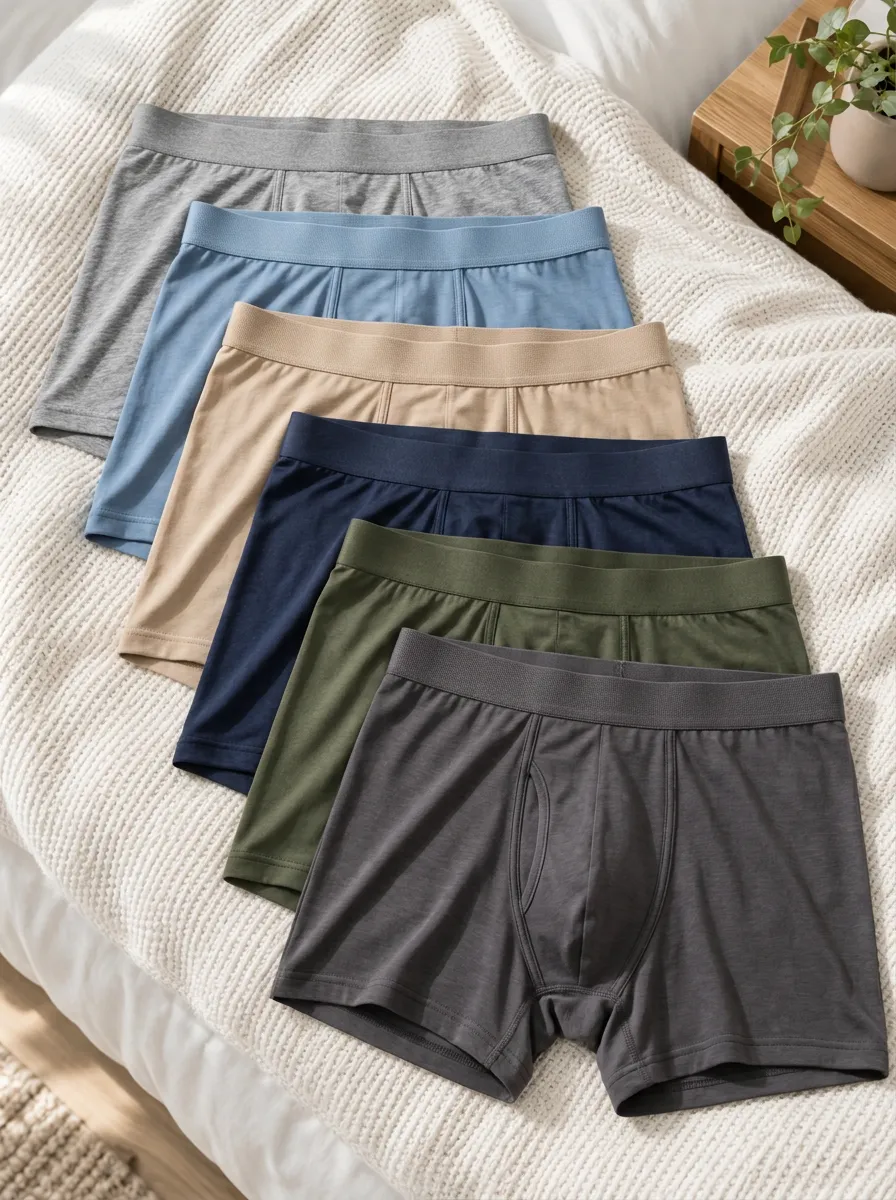 Men's Modern Essentials Multipack Cotton Boxer Briefs Set