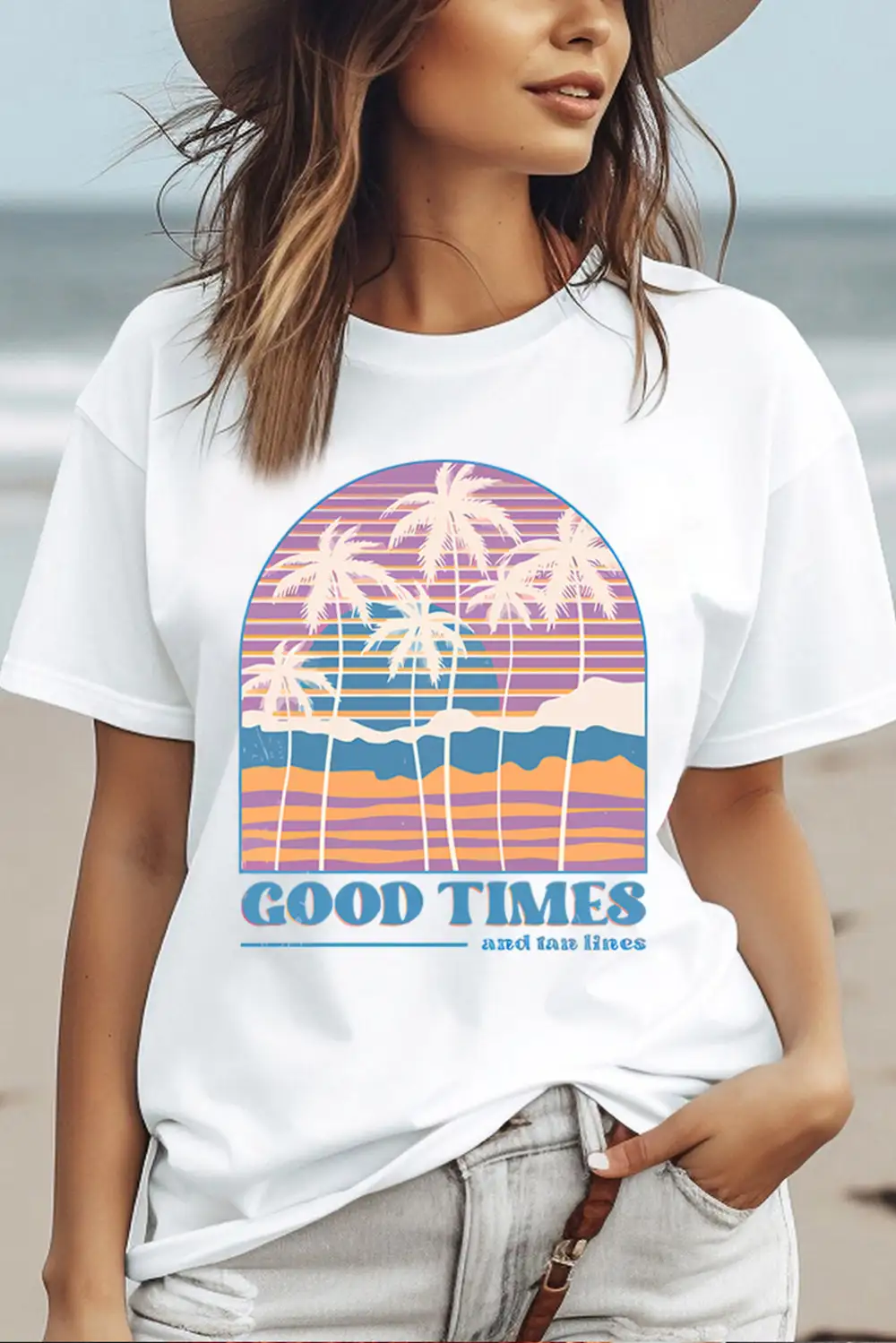 White Coconut Tree Good Times