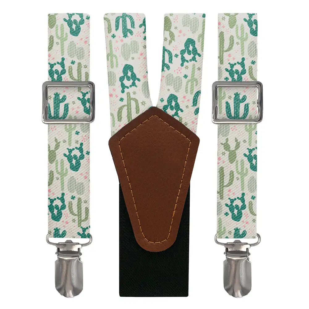 Cactus Party Theme Suspenders
