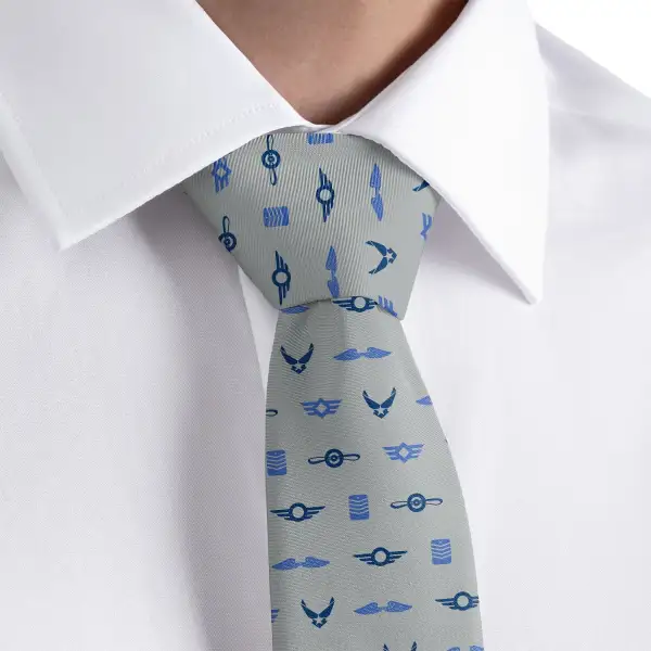 Refined Military Design Necktie