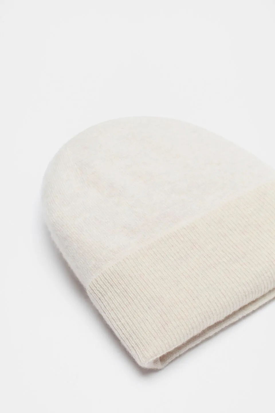 Reversible Pink Cashmere Beanie