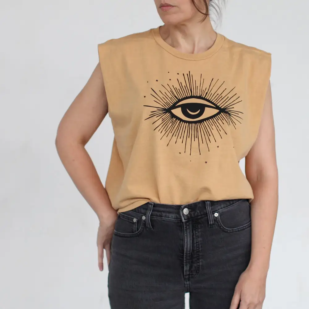 Mystical Third Eye Crop Tank