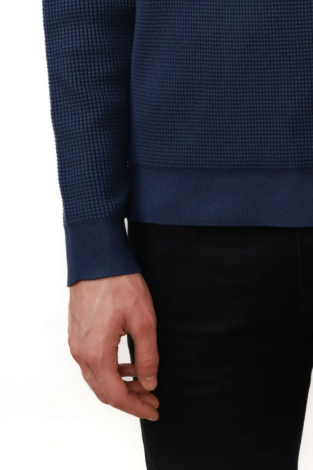 Refined Regular Fit Polo Collar Knit Polo Shirt
