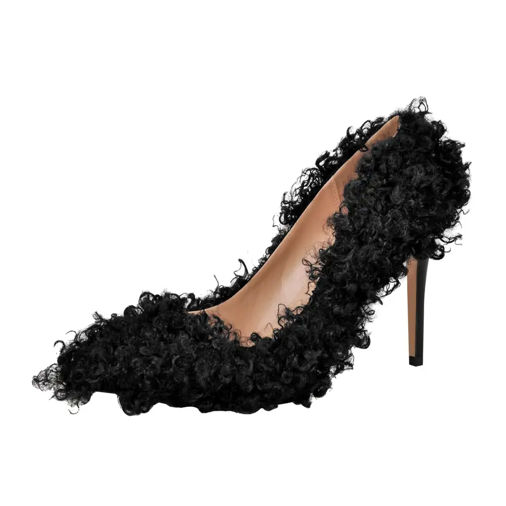 Minimal Pointed Toe Stiletto Pumps