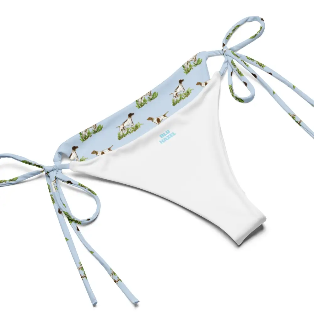 Lagoon Print String Bikini