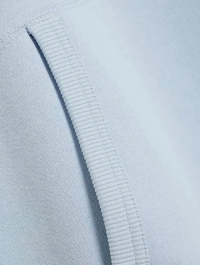 Blue Fashion Loose Hoodie