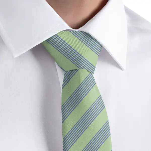 Polished Stripe Statement Necktie