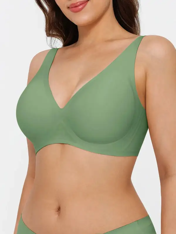 Seamless Wireless Flexible Comfort Bra