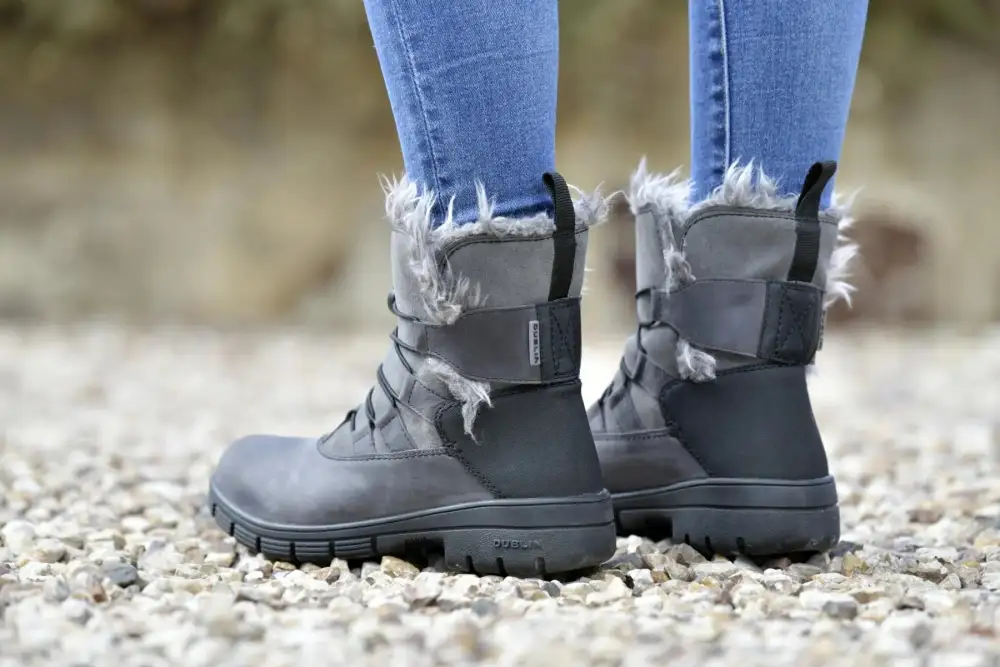 Refined Weather-Ready Leather Riding Boots