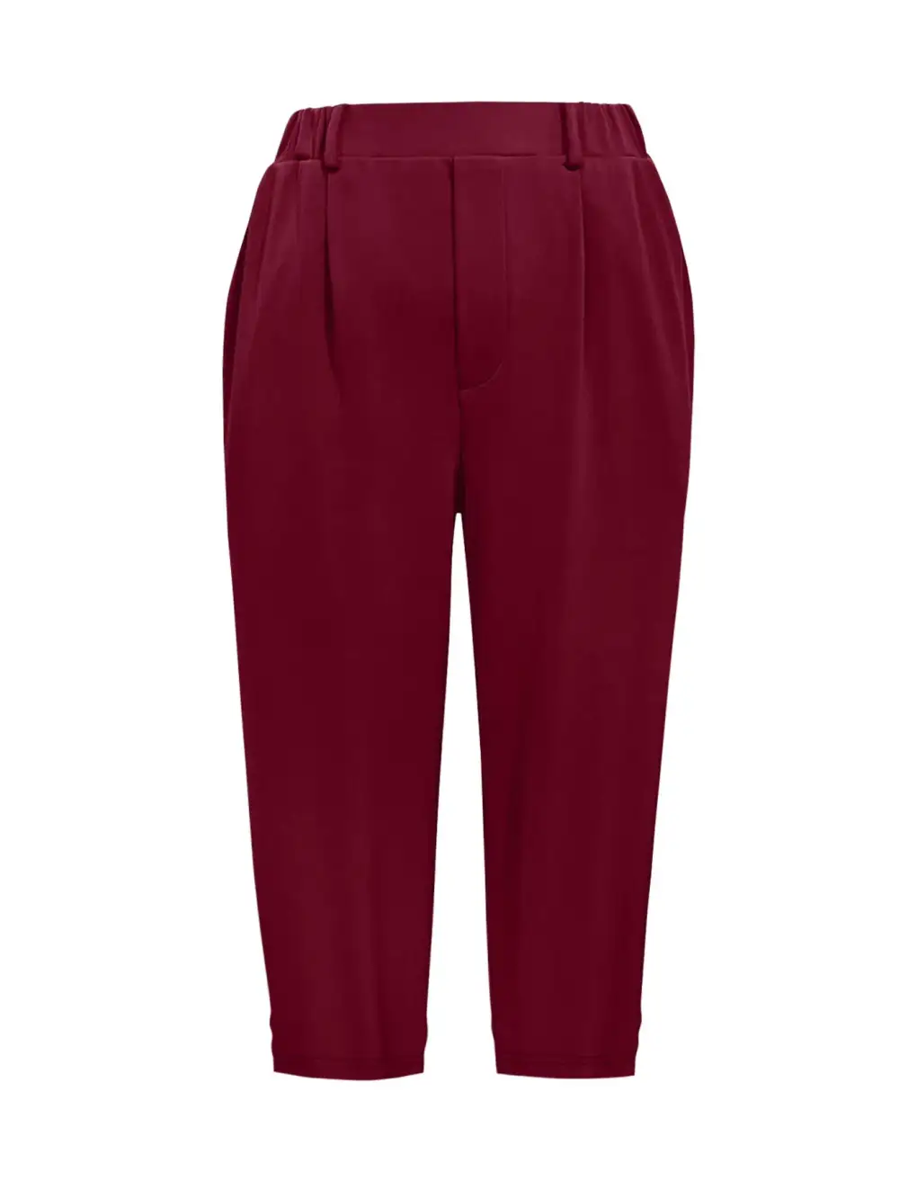 Pleated Detail Pants With Pocket