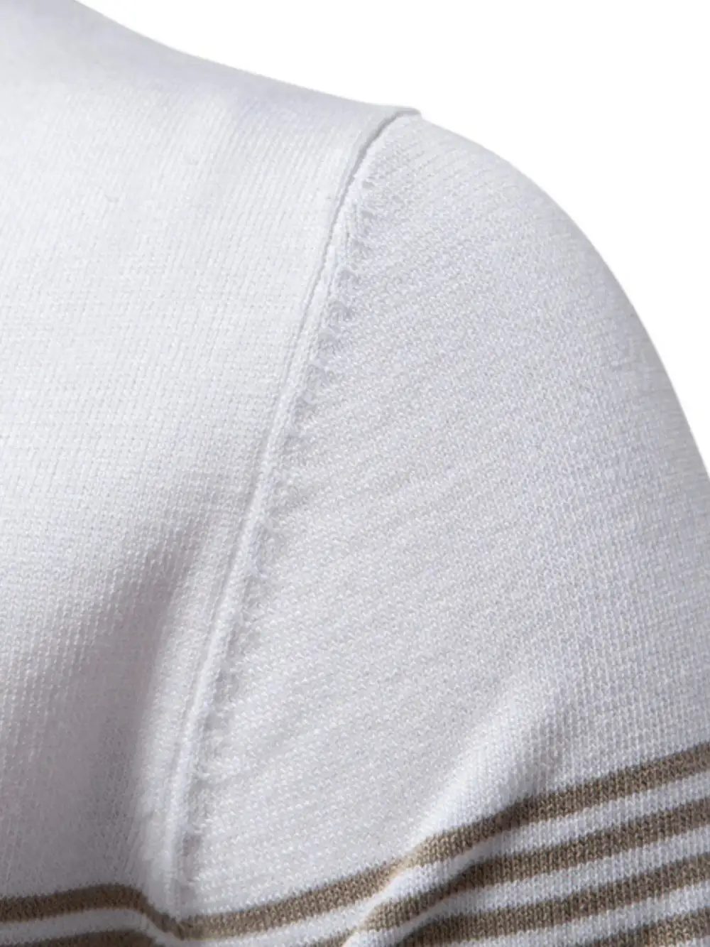 Easy Fit Striped Collared Polo Shirt