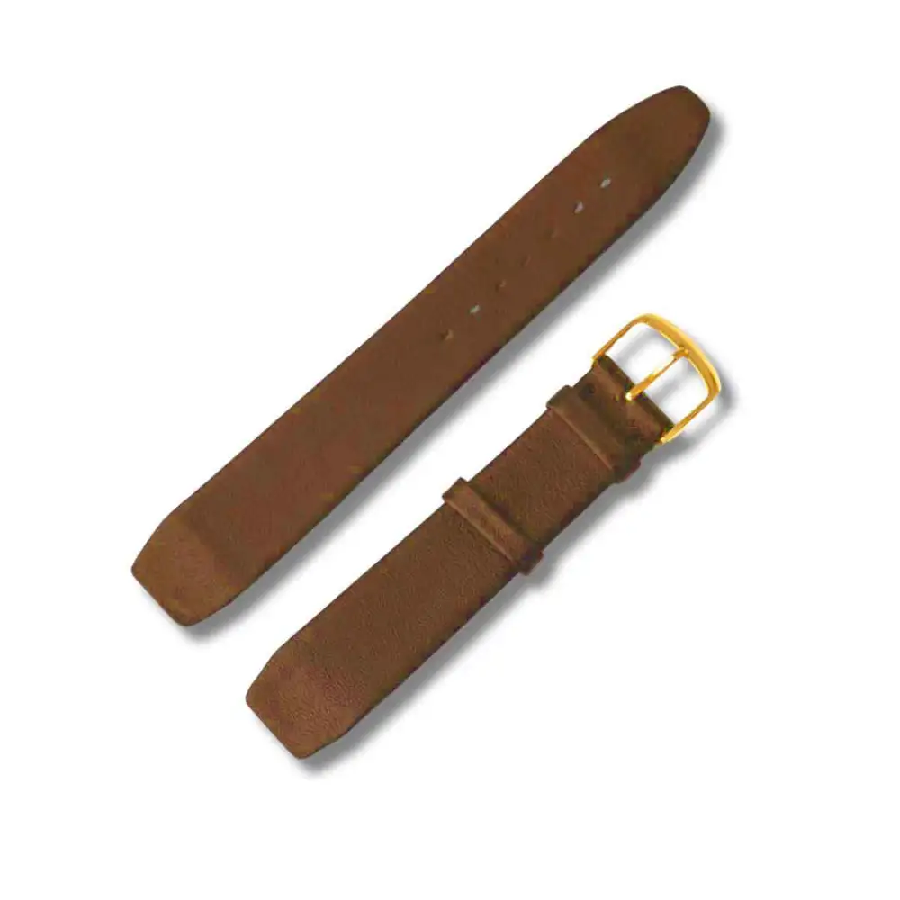 Unstitched Glue On Lug Leather Watch Strap