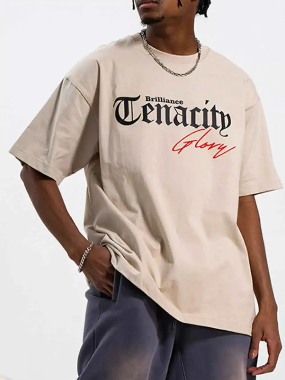 Round Neck Short Sleeve T-Shirt