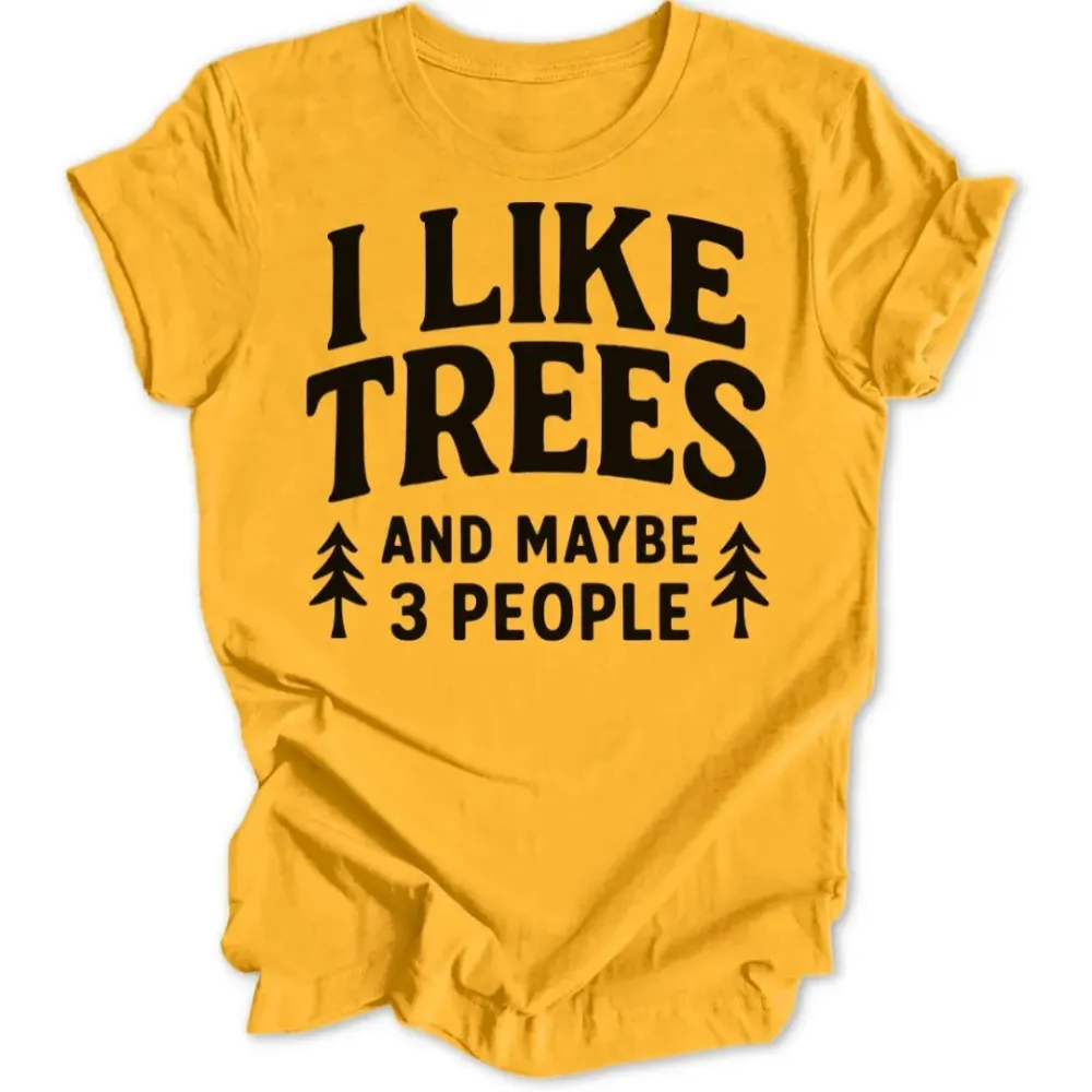 Trees 3 People Unisex T-Shirt