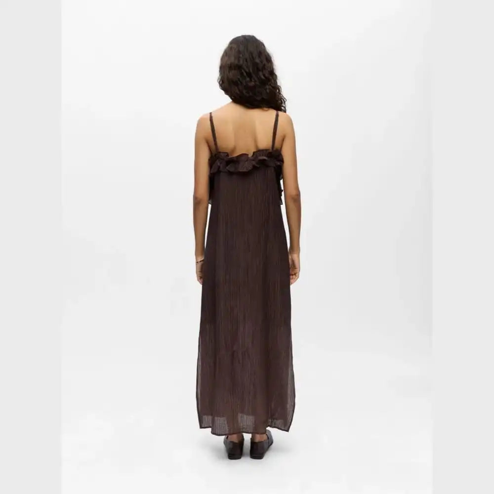 Classic Ruffle Women's Maxi Dress