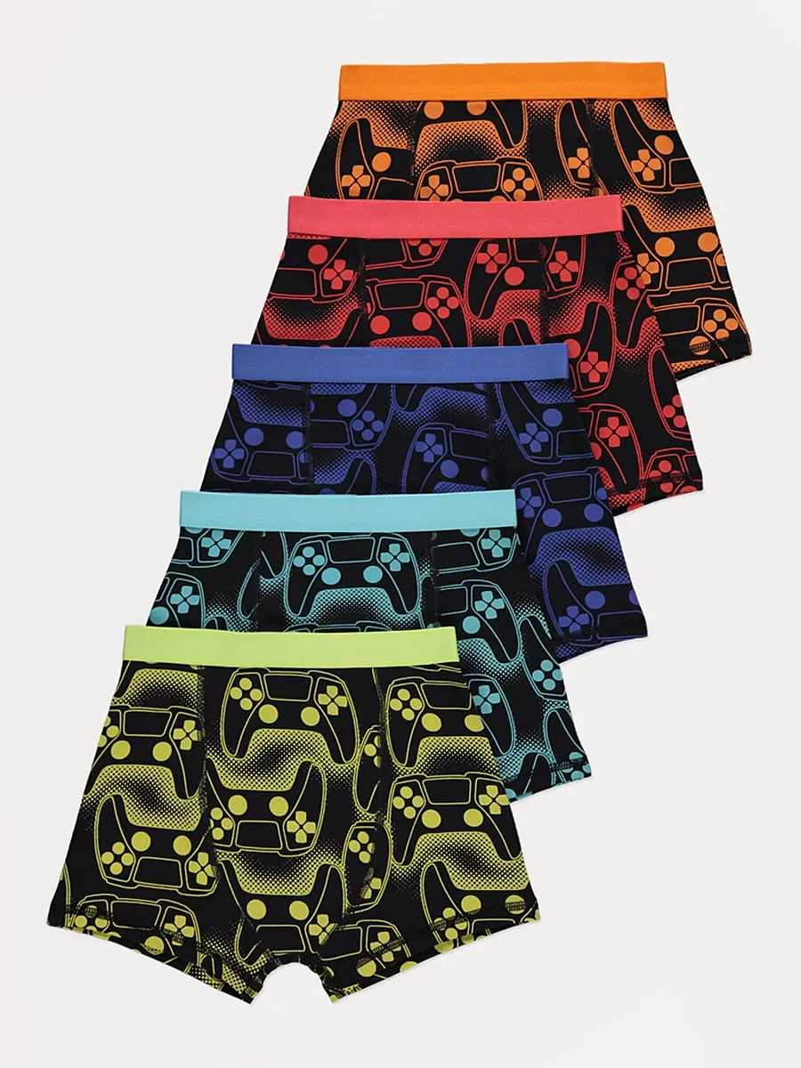 Gamer Trunks 5 Pack