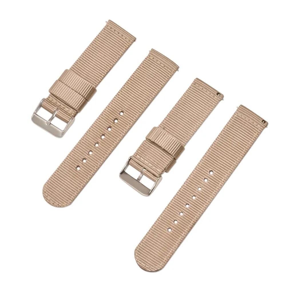 Nylon Watch Strap Replacement Band – Adjustable Sport Wristband
