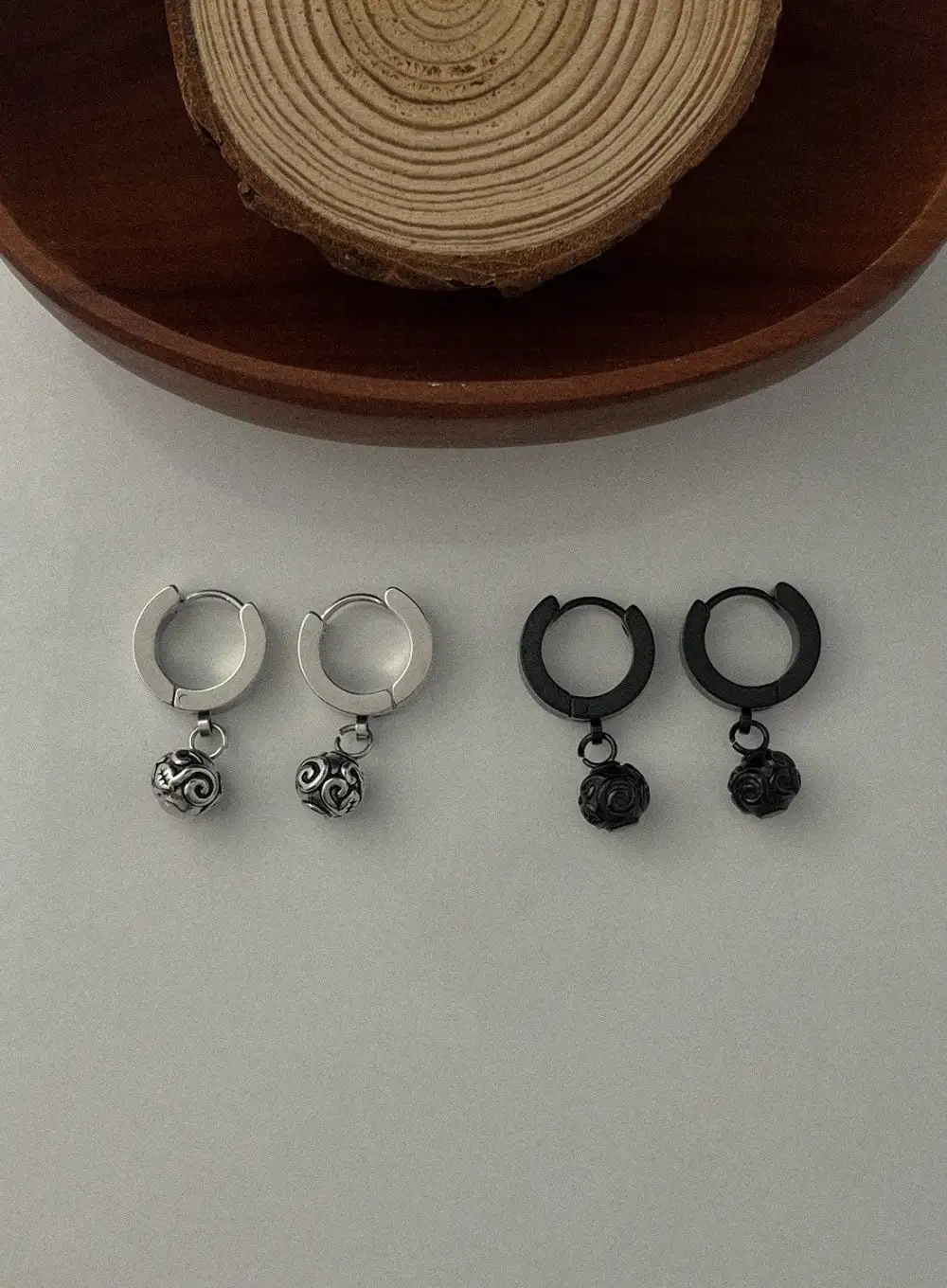 Ball One Touch Piercings Earrings