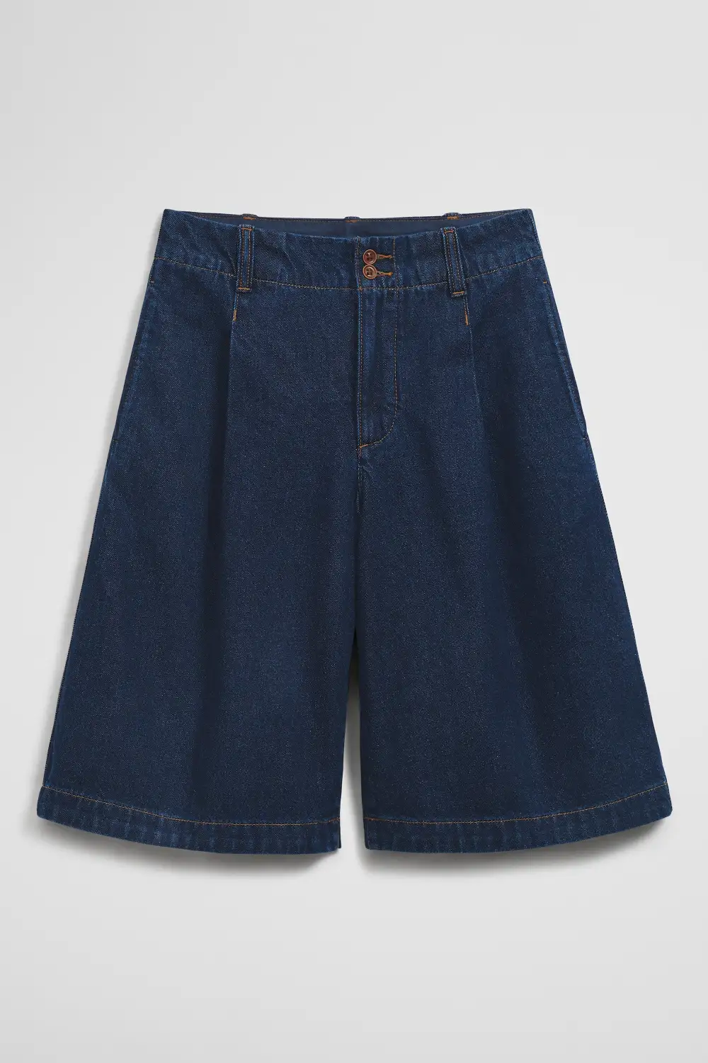 Women's Textured Denim Shorts