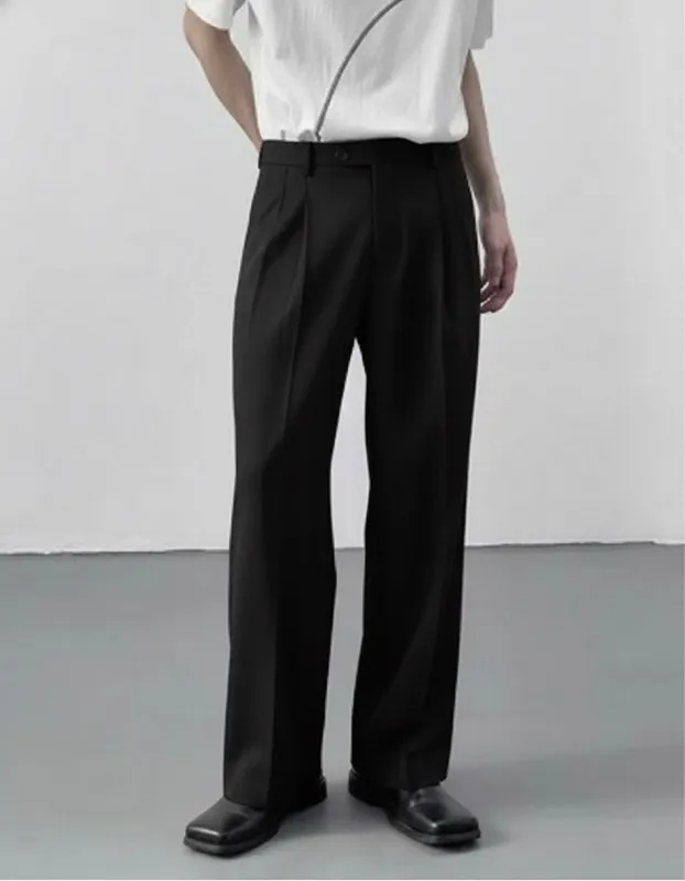 Tailored Pleated Pants