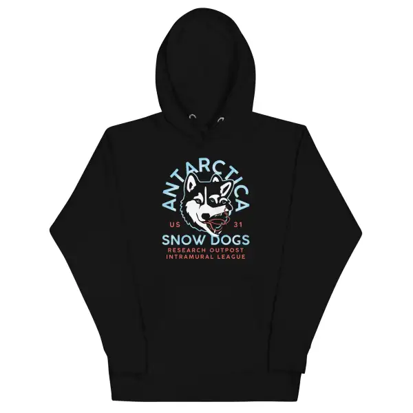 Antarctica Snow Dogs Unisex Comfort Hoodie