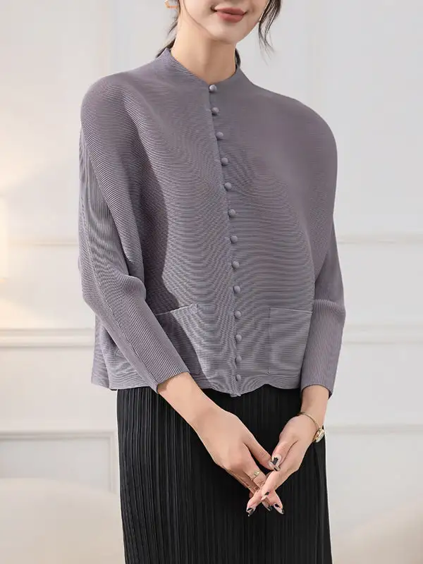 Button Front Jacket Versatile