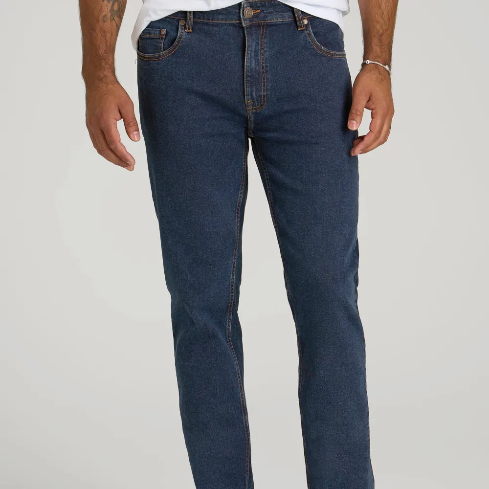 Men's Classic Slim Fit Cotton Jeans