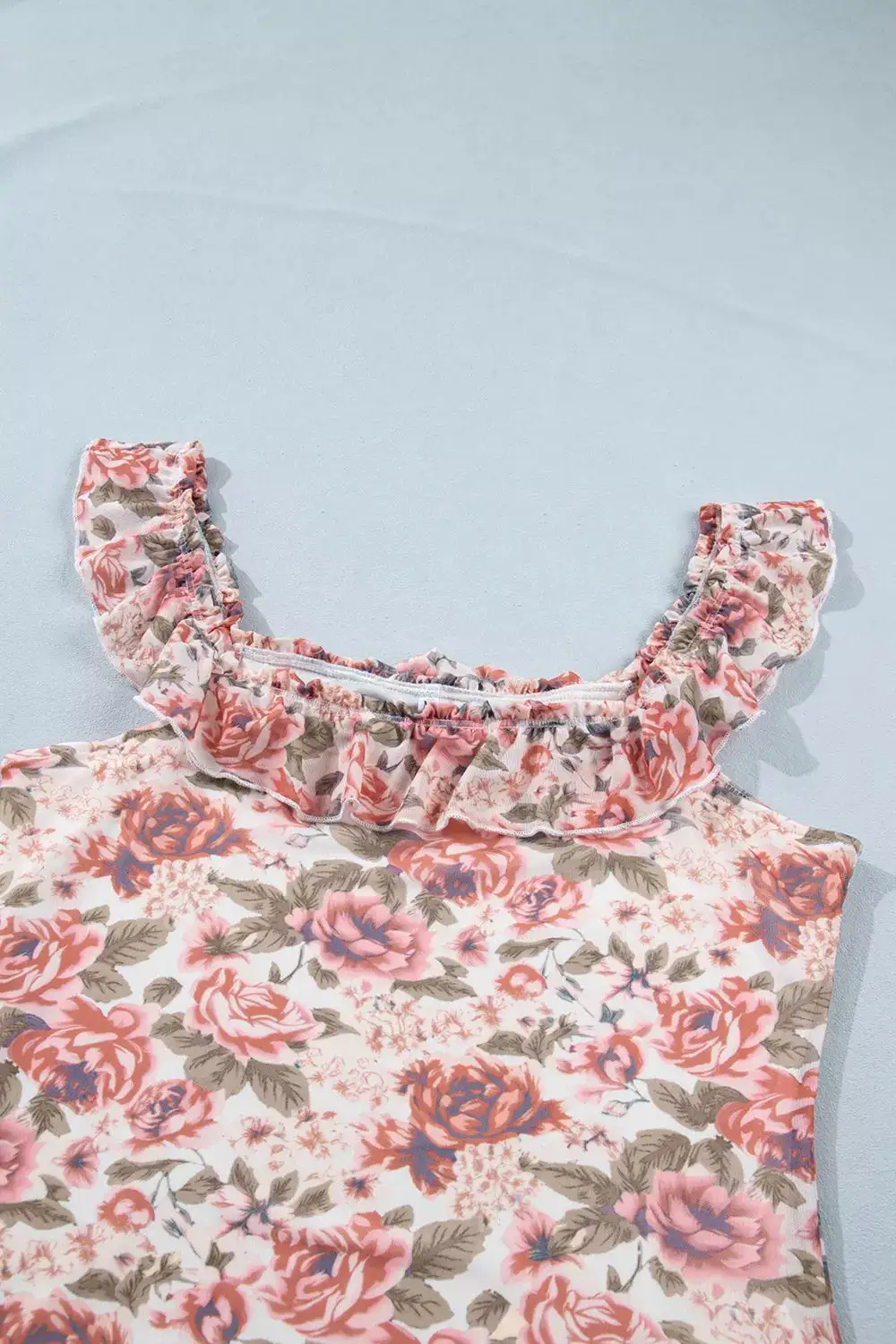 Ruffle Trim Tank
