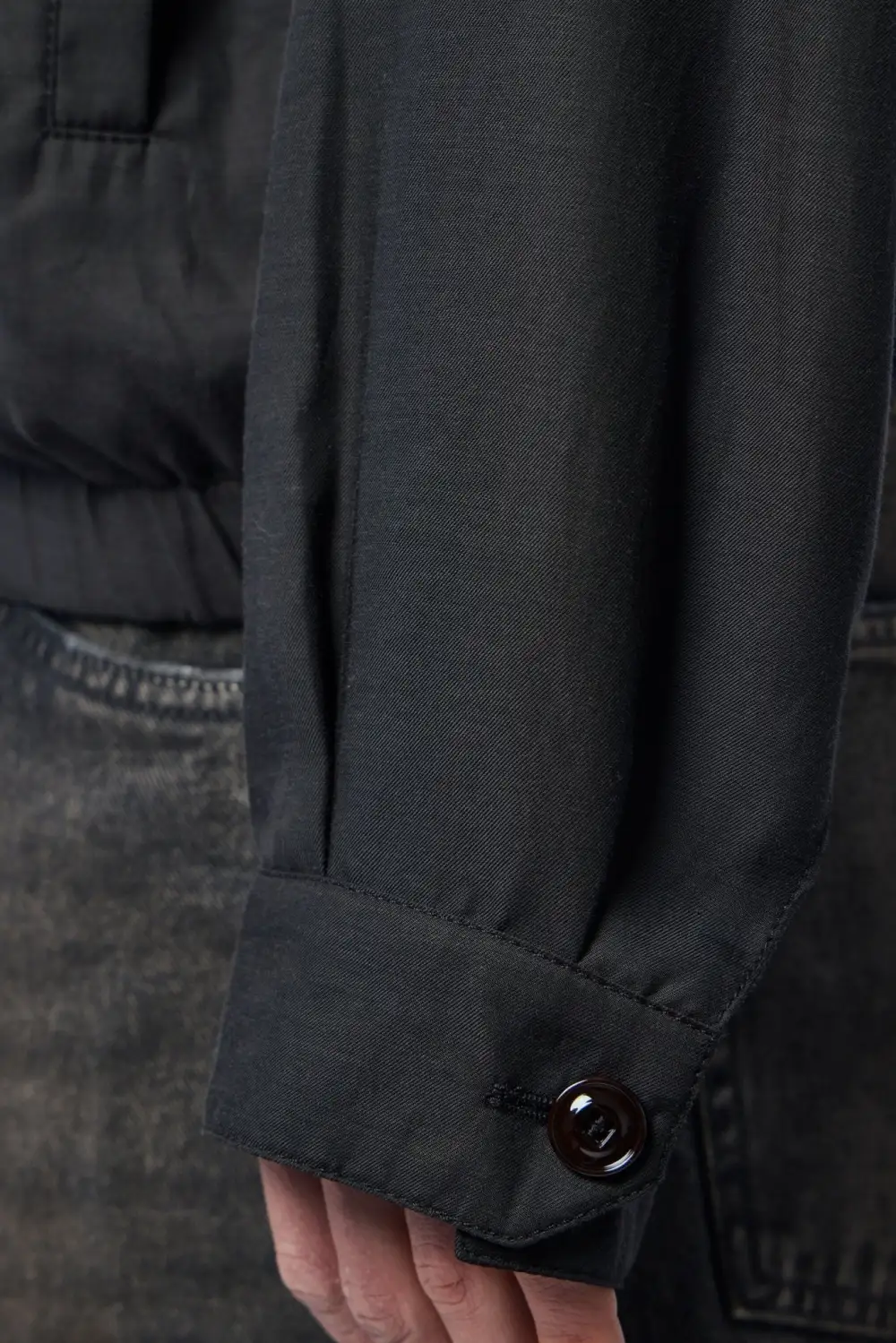 Zip-Front Practical Bomber Jacket