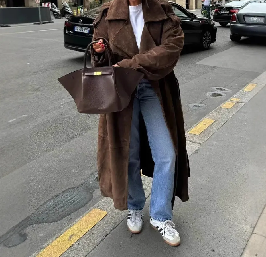 Relaxed Hooded Trench Coat