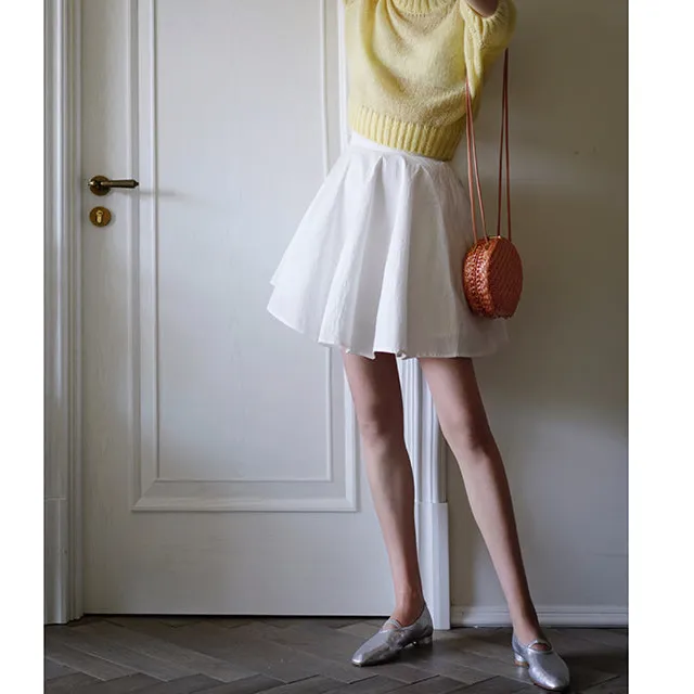 Mini Cotton Skirt