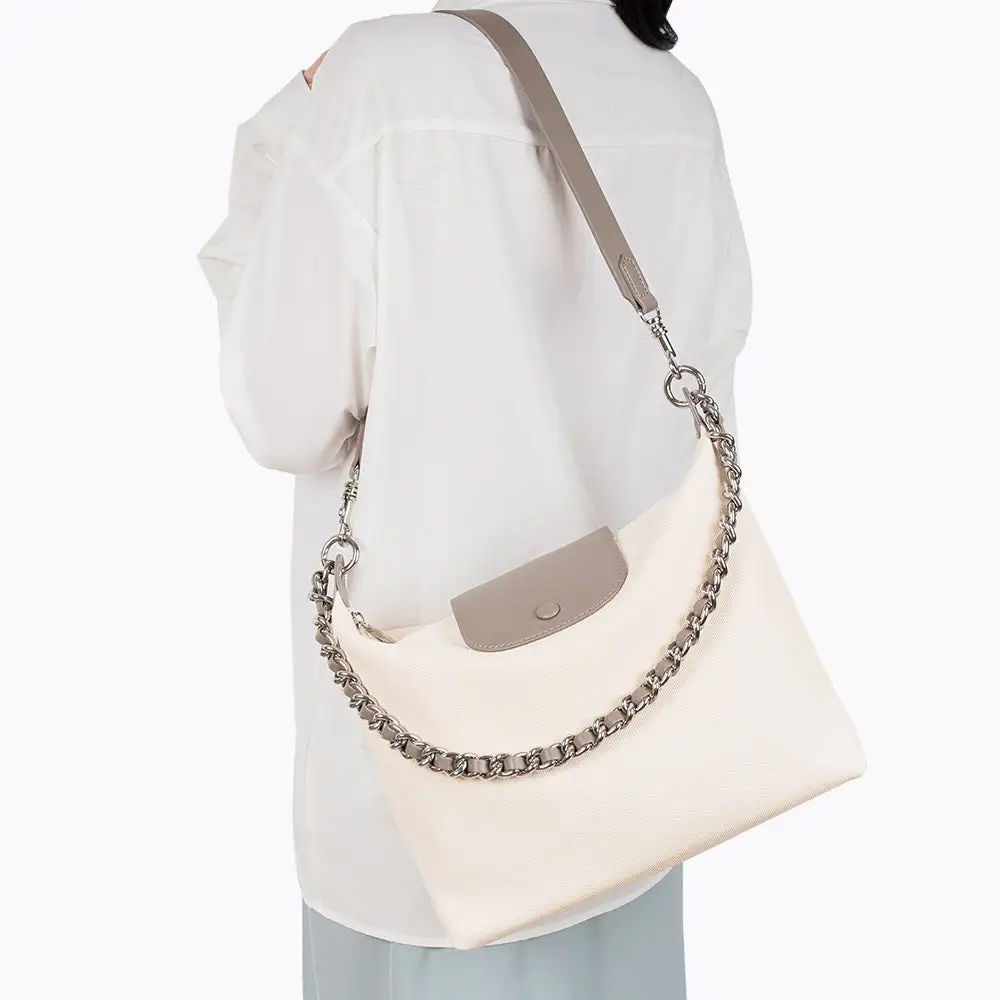 Roomy Leather Textured Tote Bag