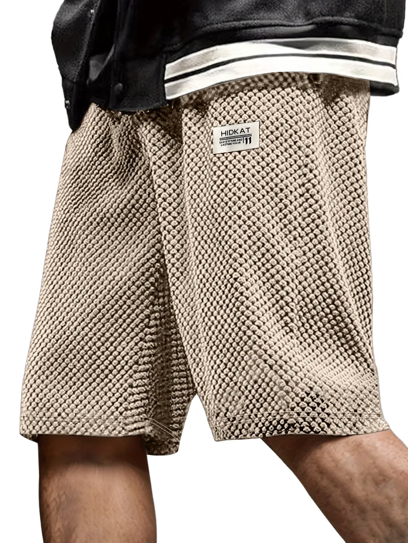 Layered Corduroy Seamed Detail Shorts