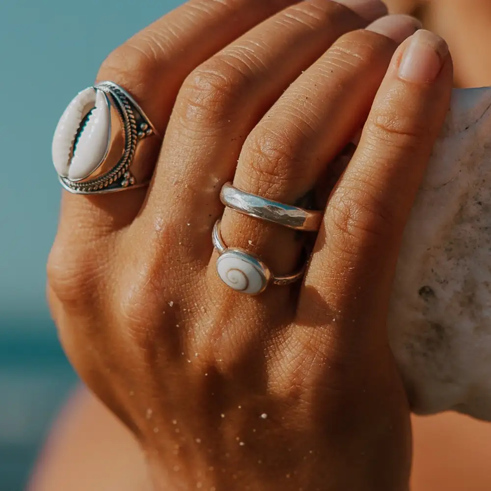 Classic Shiva Shell Ring