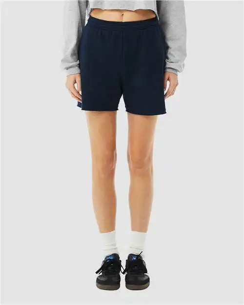 Women's Fleece Cutoff Shorts