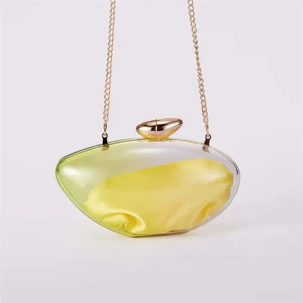Acrylic Clear Evening Clutch