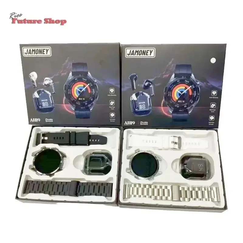 Pack 2-in-1 Smart Watch + IP67 Compatible iOS/Android
