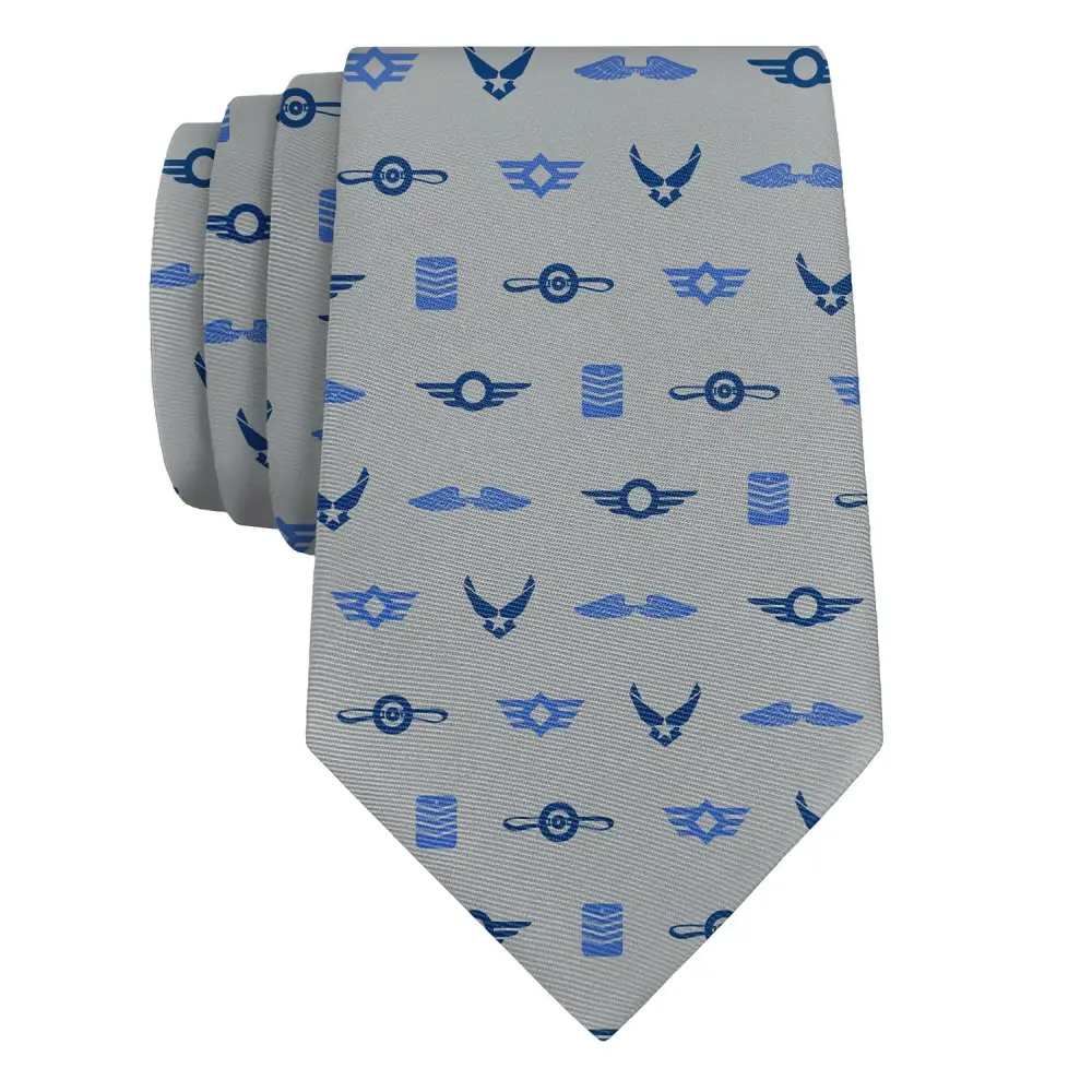 Refined Military Design Necktie