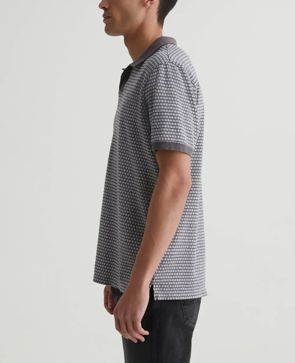 Men's Point Collar Polo Shirt