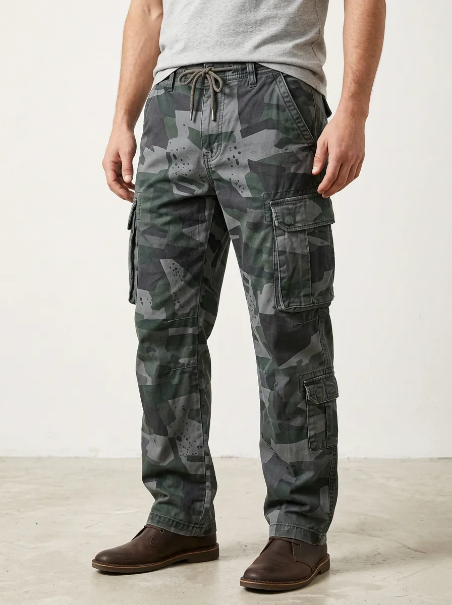 Workwear Camouflage Camouflage Cargo Pants