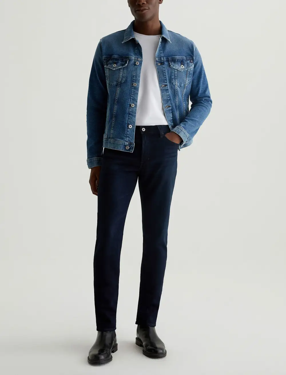 Men's Modern Slim Mid Rise Slender Leg Jeans