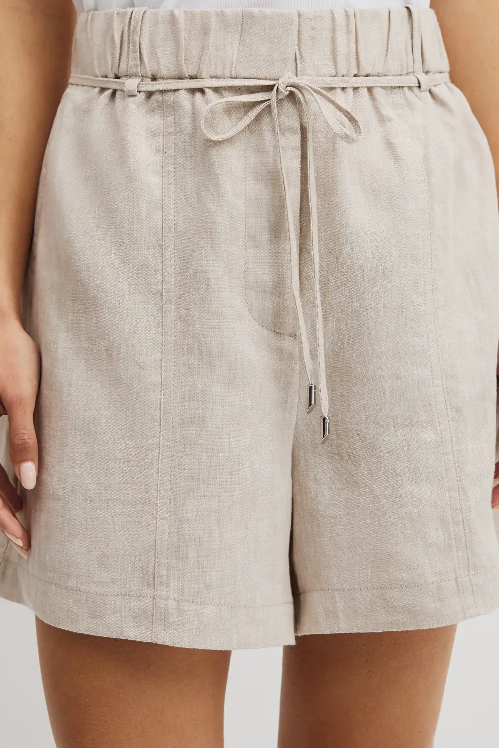 Women's Statement Linen Shorts