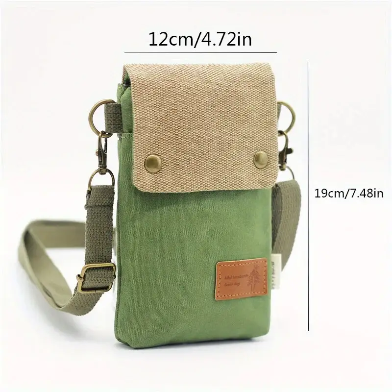 Modern Mini: Logo-Embellished Canvas Phone Bag