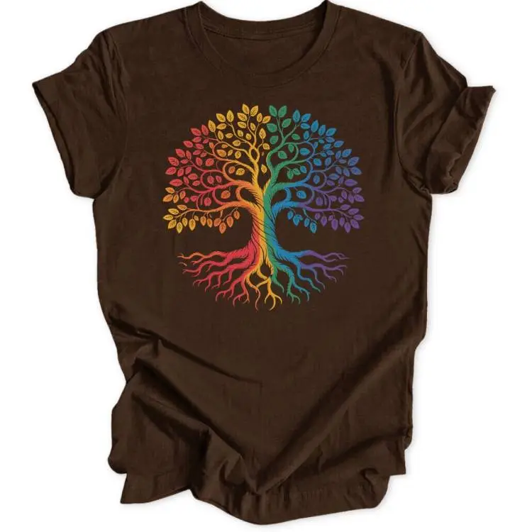 Rainbow Tree Unisex T-Shirt