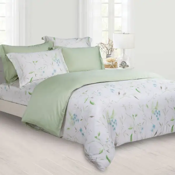 Lyocell Fiber Woven Complete Bedding Set