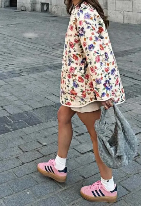 Floral Relaxed Classic Jacket