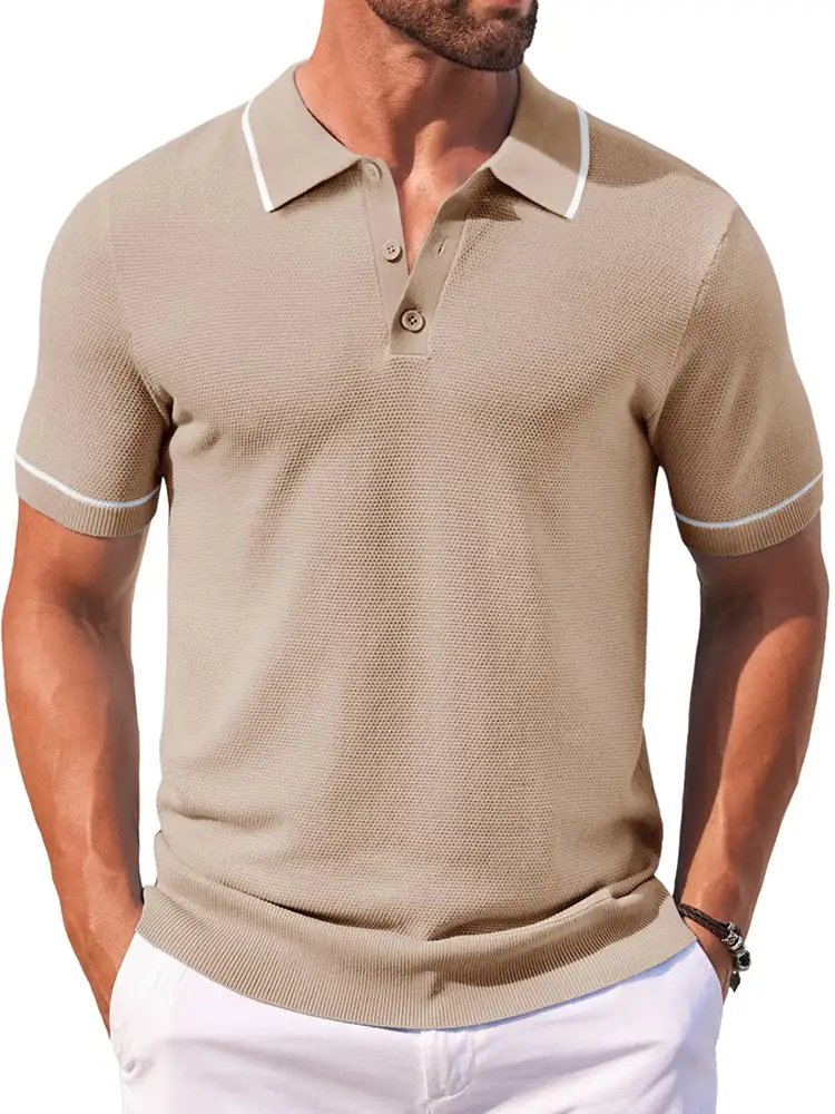 Leisure Knit Golf Polo Shirts