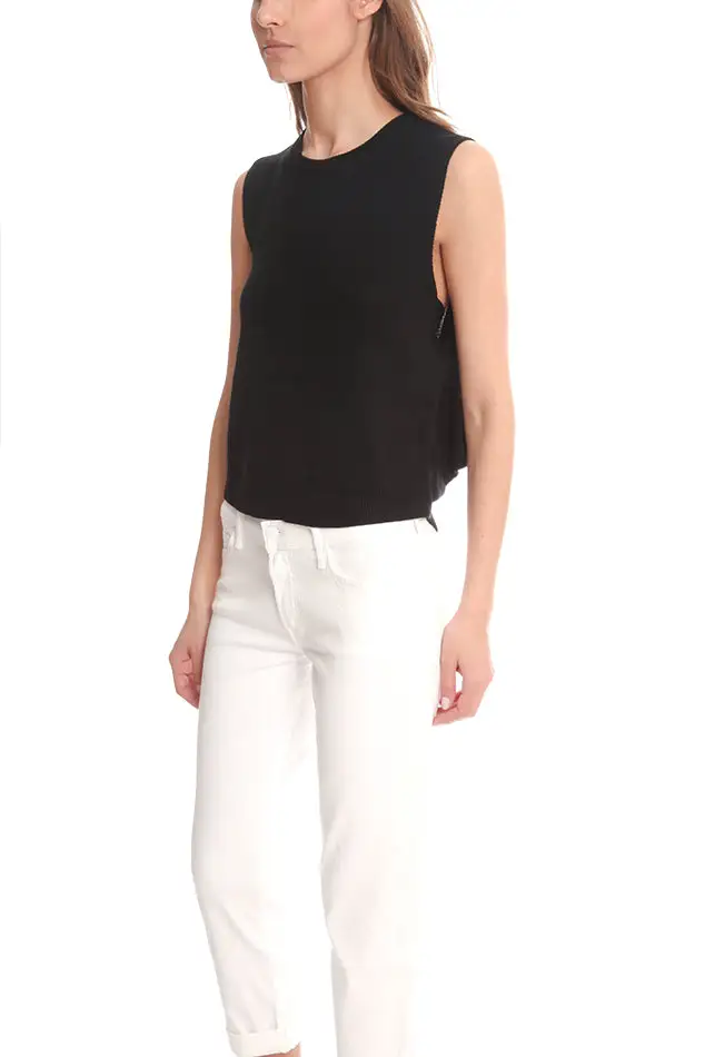 Cotton Knit Tank Top